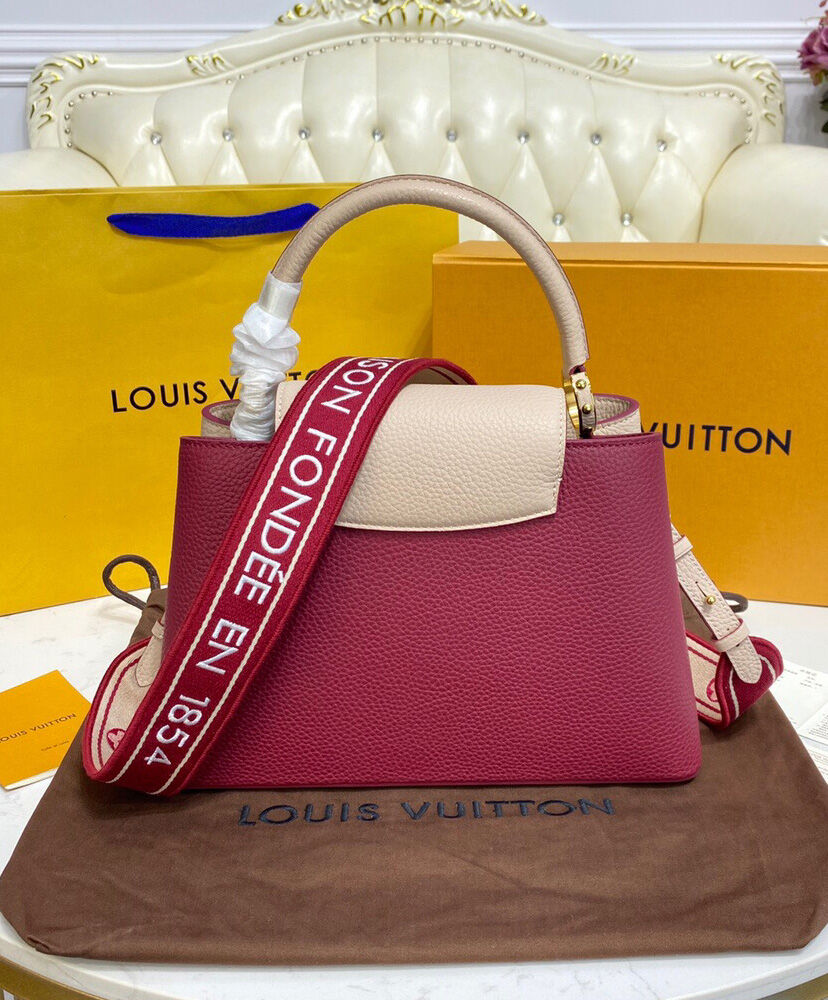 Louis Vuitton Capucines MM M58608 M58610 Pink