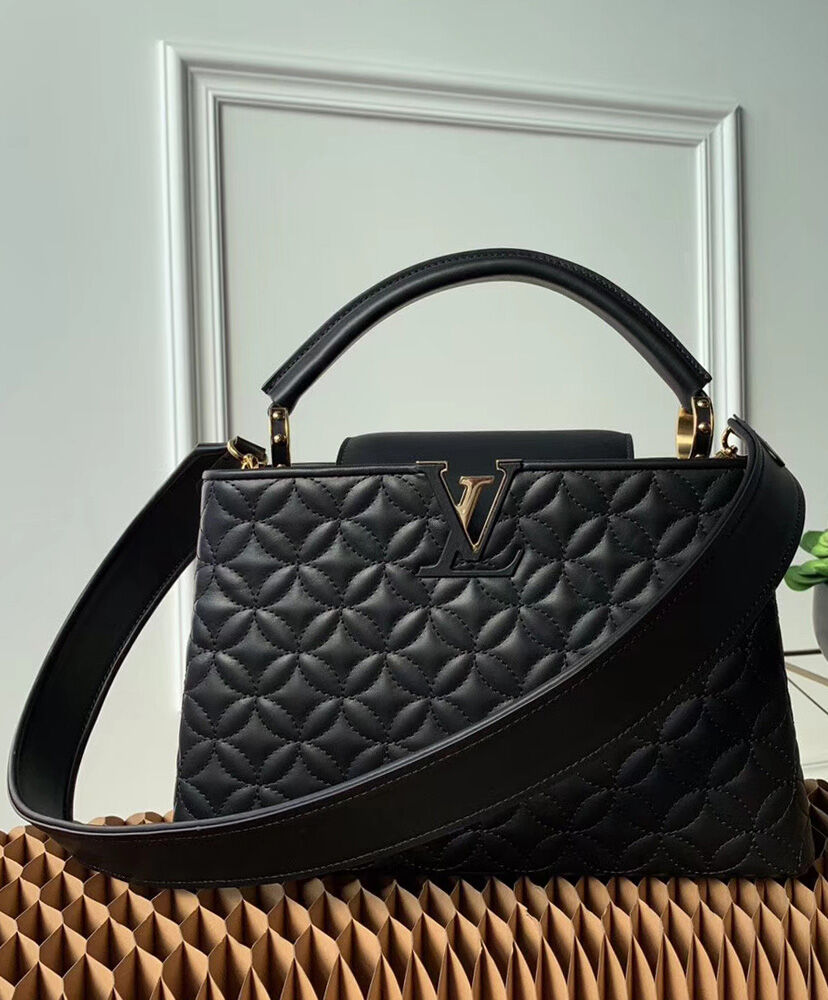 Louis Vuitton Capucines PM M55366 Black