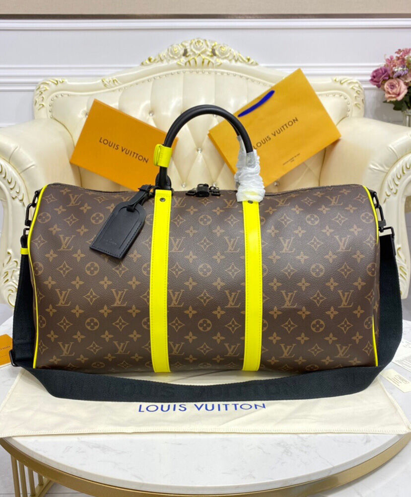 Louis Vuitton Keepall Bandouliere 50 M45866 Brown