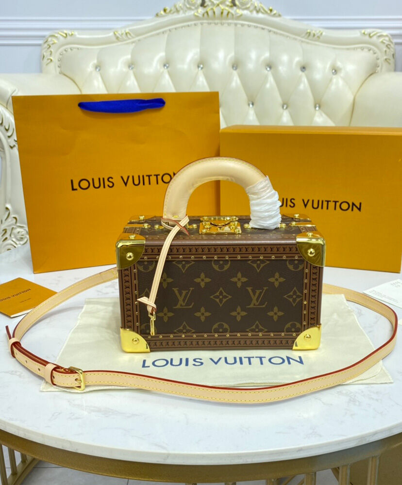 Louis Vuitton Tresor Case M45673 Brown