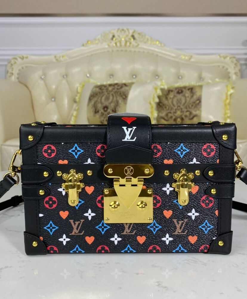 Louis Vuitton Game ON Petite Malle M57454 Black