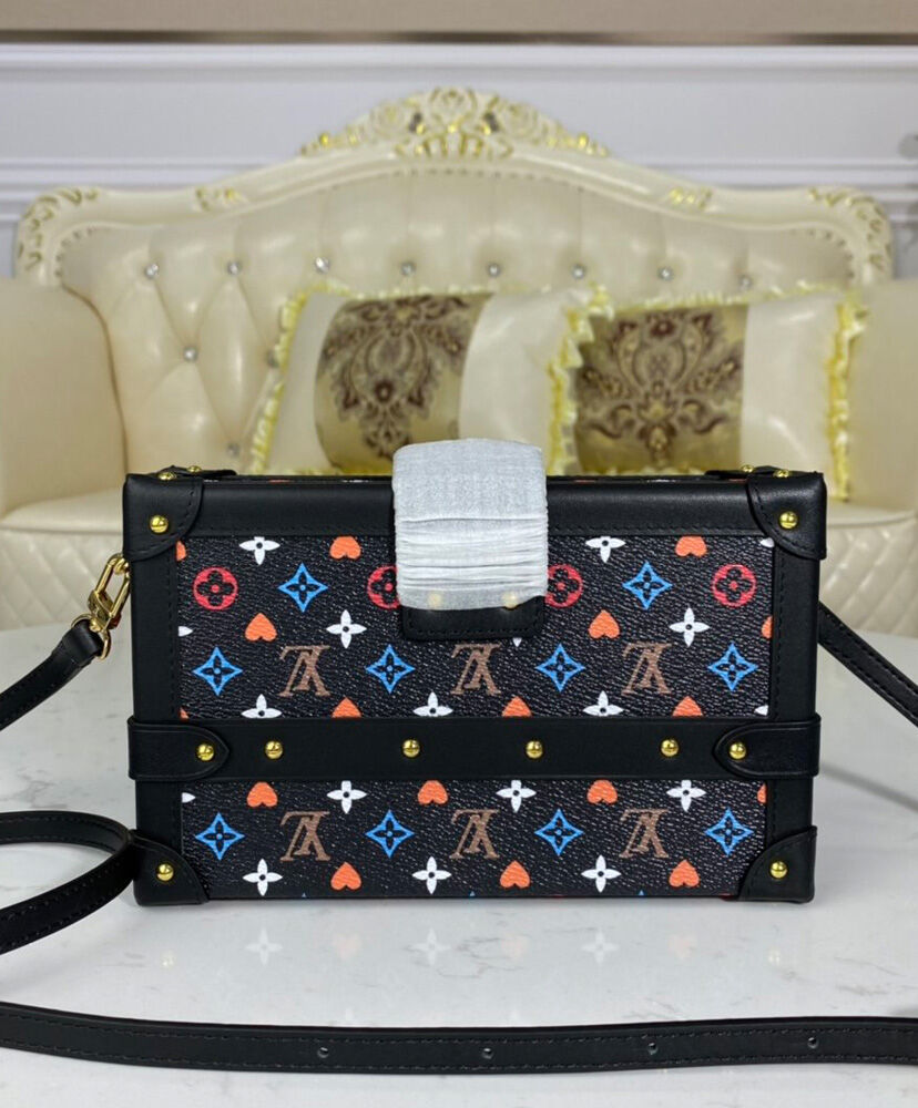 Louis Vuitton Game ON Petite Malle M57454 Black