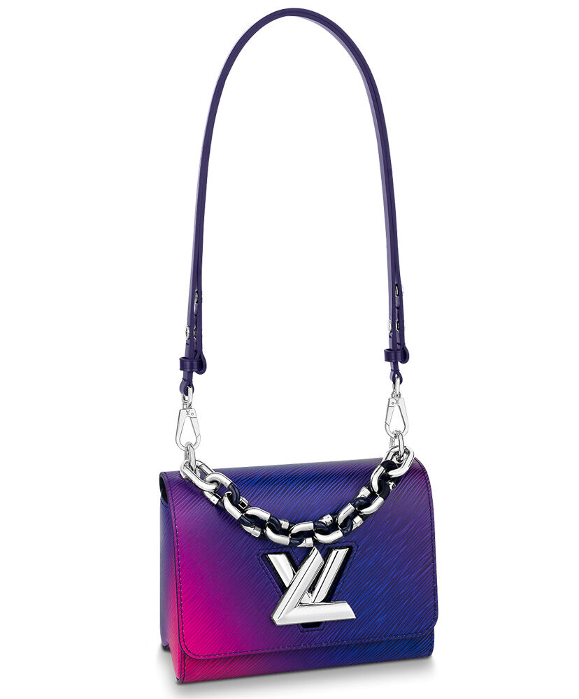 Louis Vuitton Twist MM Dark Blue