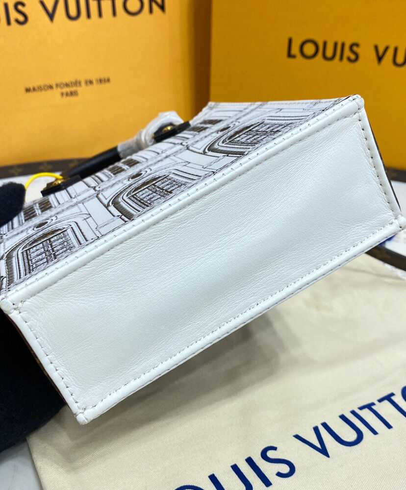 Louis Vuitton Petit Sac Plat M80991 White