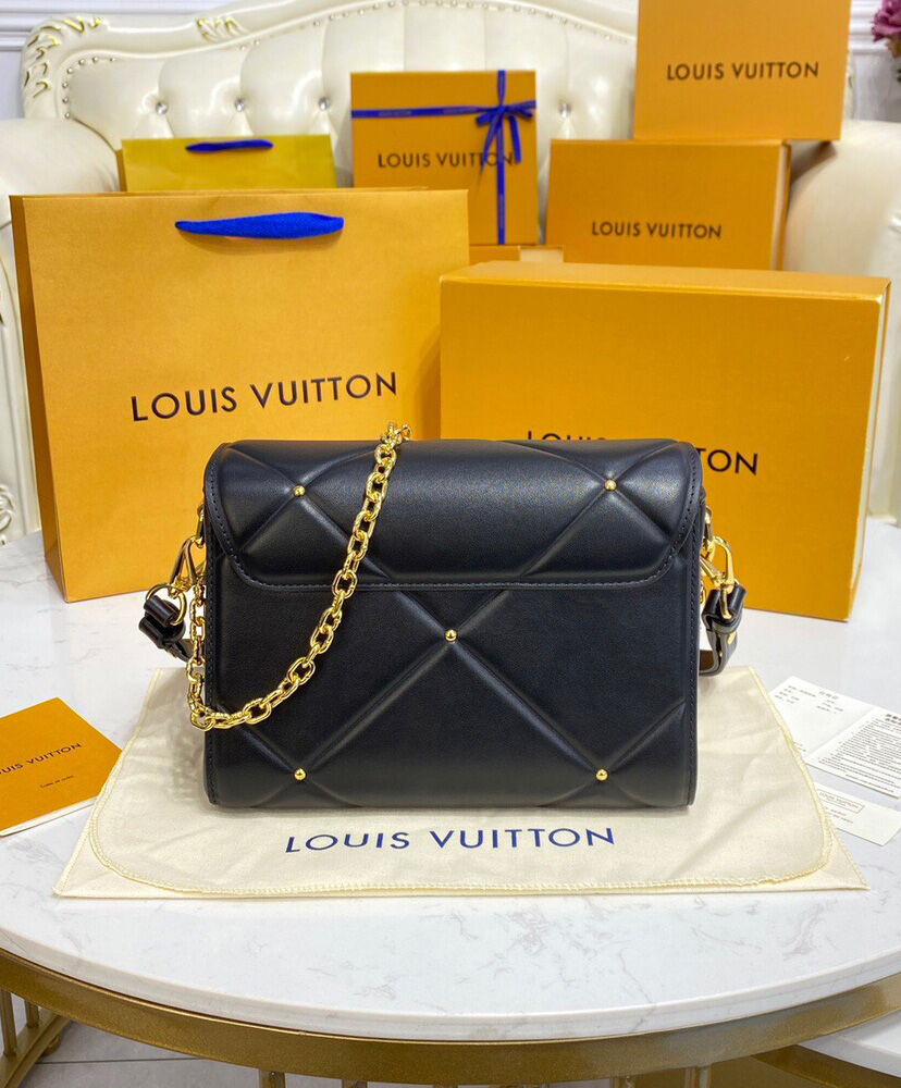 Louis Vuitton Twist MM M59029 M59031 Black