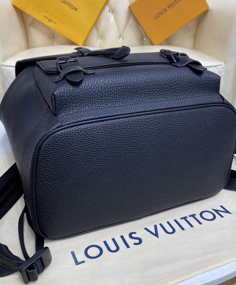 Louis Vuitton Christopher Slim Backpack M58644 Black