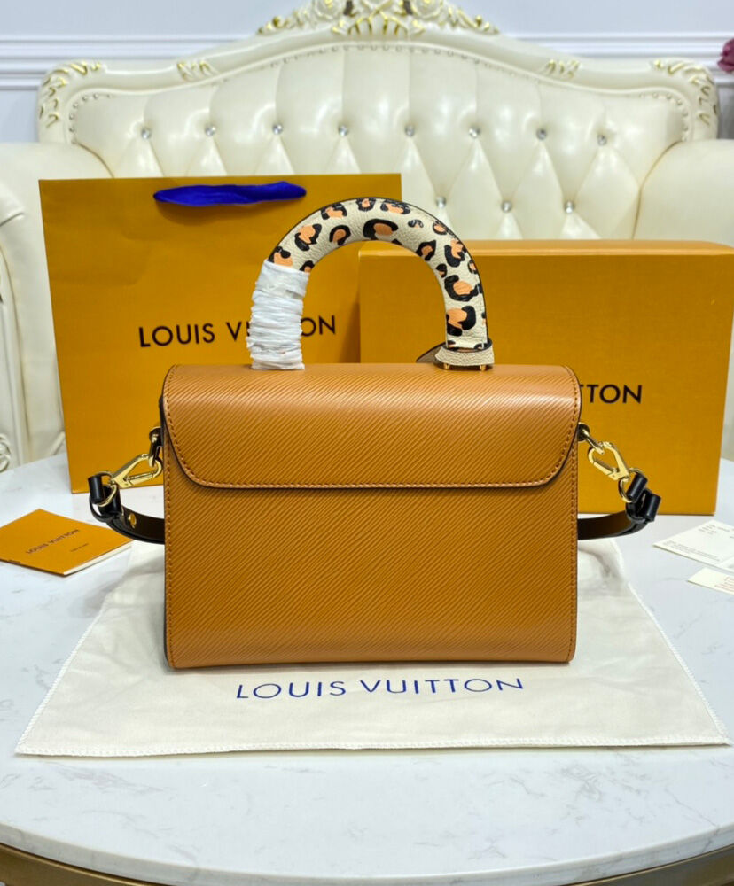 Louis Vuitton Twist MM M58568 Coffee