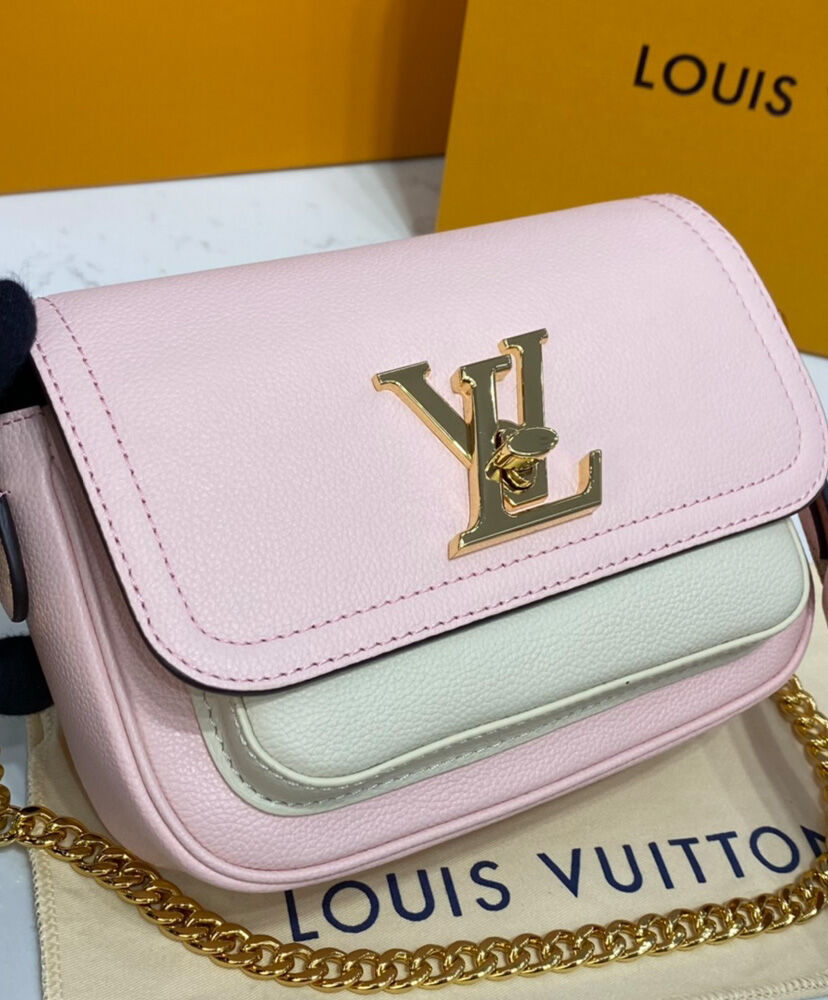 Louis Vuitton Lockme Tender Bag M58554 M58555 M58557 Pink