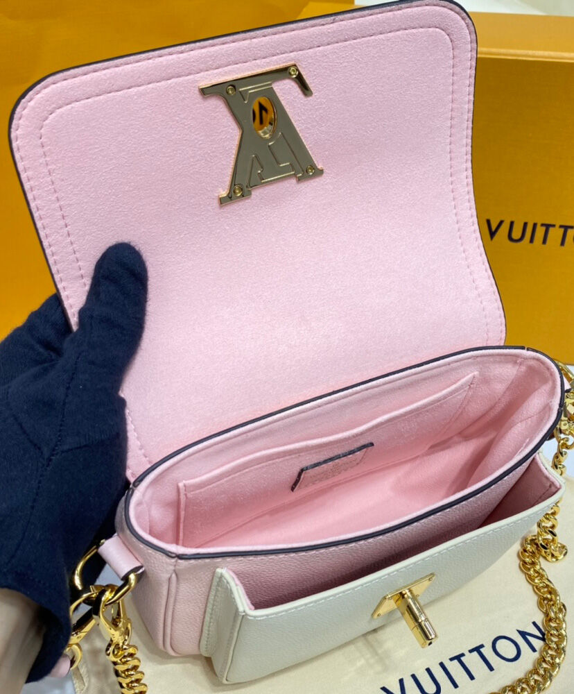 Louis Vuitton Lockme Tender Bag M58554 M58555 M58557 Pink