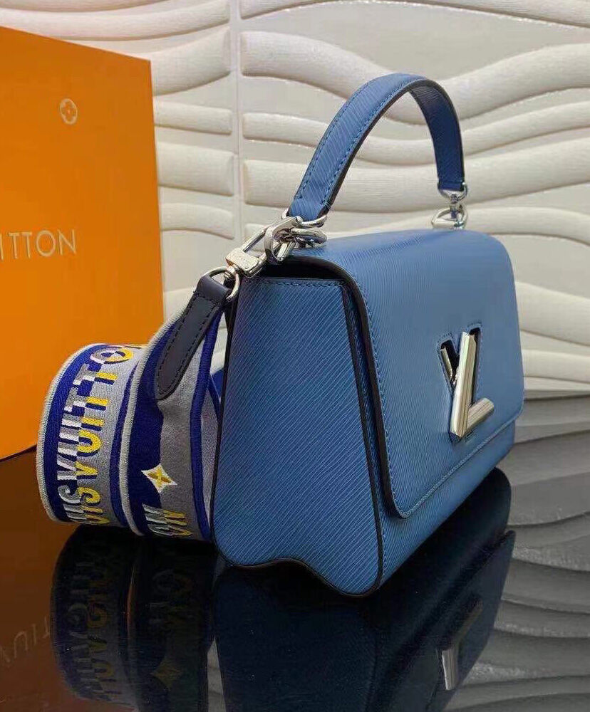 Louis Vuitton Twist MM Bag M57507 Blue