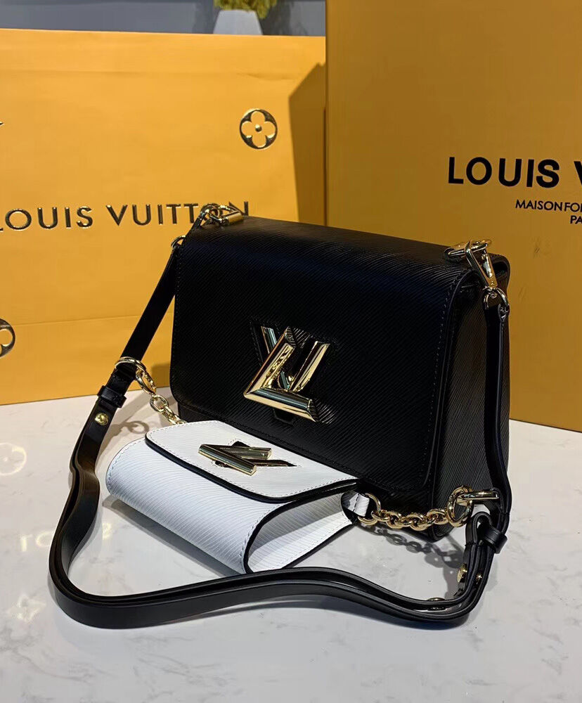 Louis Vuitton Twist MM And Twisty M55683 Black