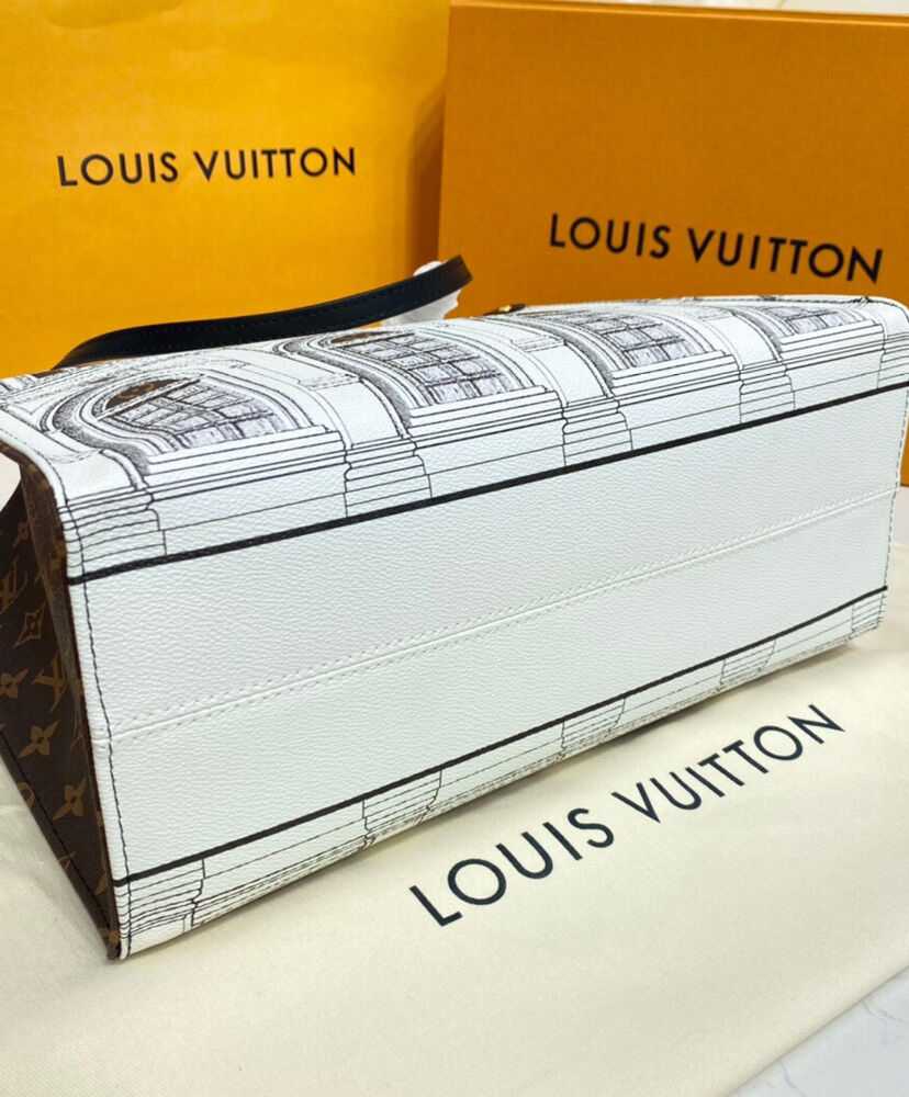 Louis Vuitton Onthego MM M59264 White