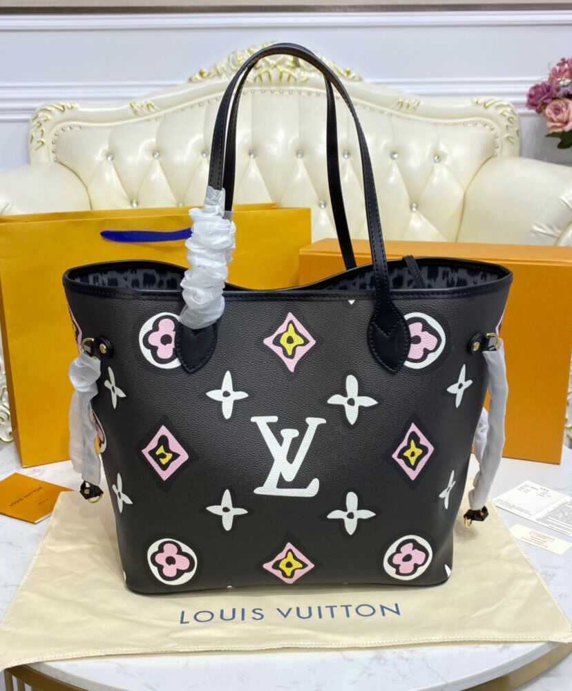 Louis Vuitton Neverfull MM M45818 Black