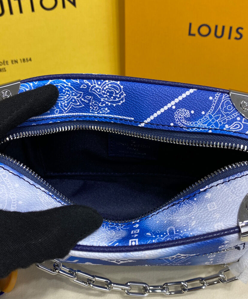 Louis Vuitton Mini Soft Trunk M20557 Blue