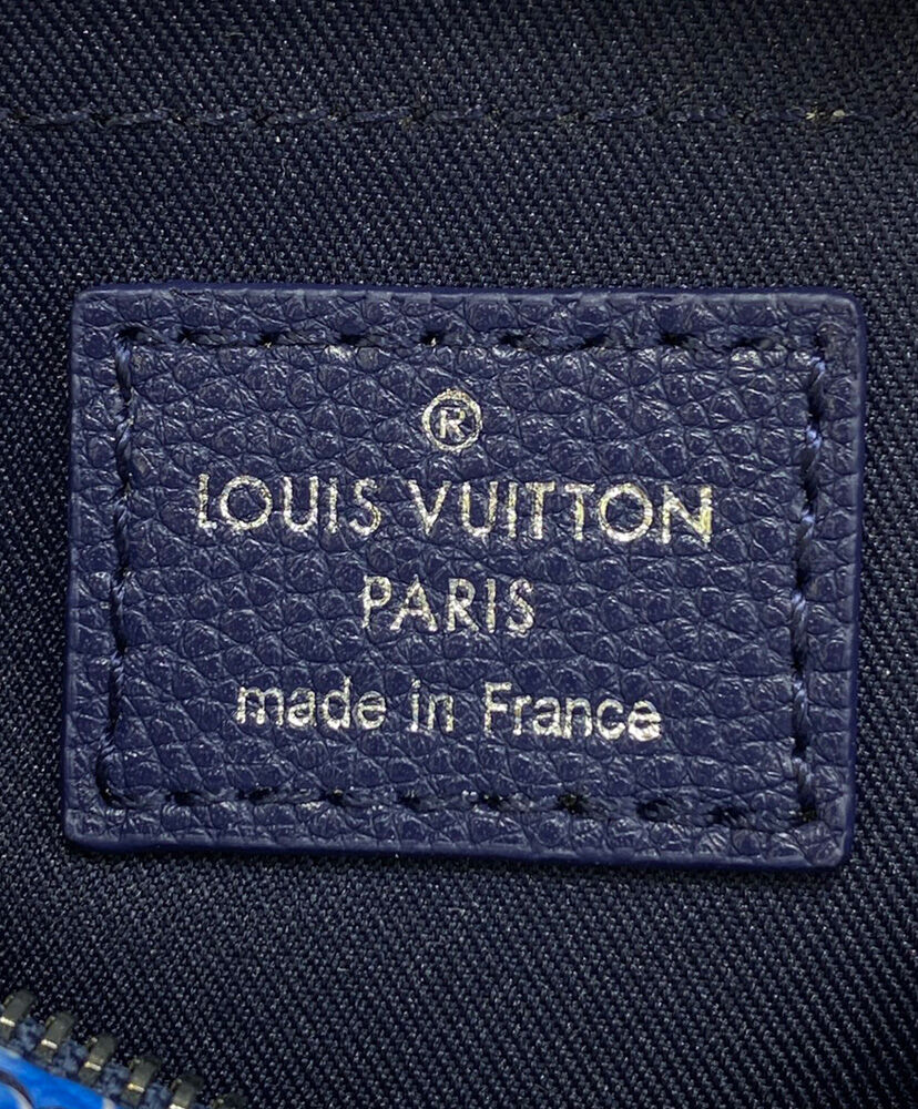 Louis Vuitton Mini Soft Trunk M20557 Blue