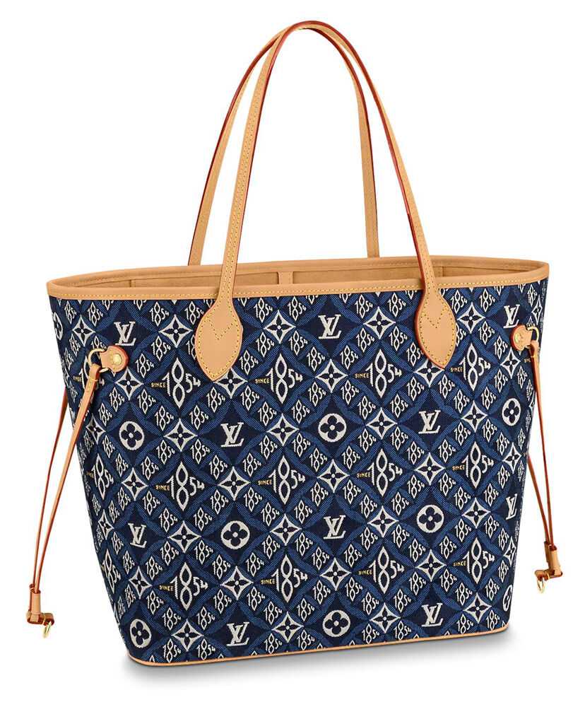 Louis Vuitton Since 1854 Neverfull MM M57484 Blue