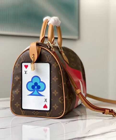 Louis Vuitton Game On Speedy Bandouliere 30 Brown