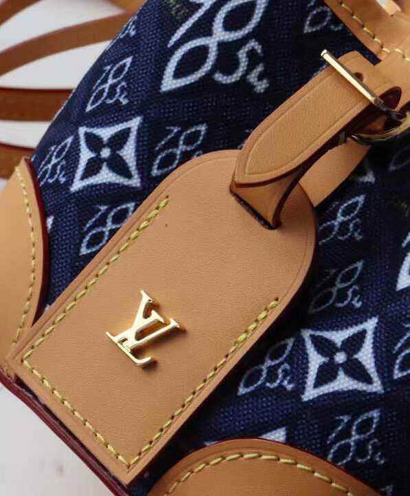 Louis Vuitton Noe Purse Bucket Bag M57447 Blue