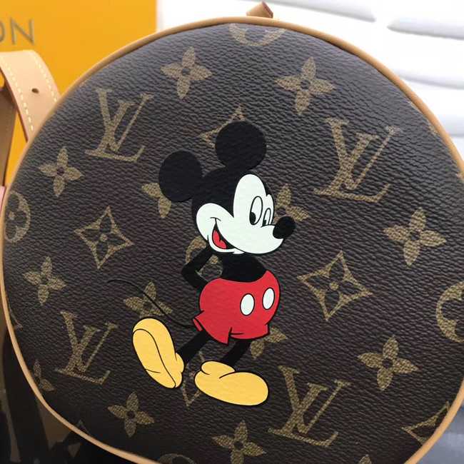 Louis Vuitton Outlet Original Monogram Canvas BOITE CHAPEAU SOUPLE Disney x Mickey Mouse N40333