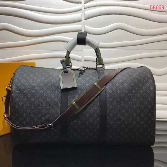 Louis Vuitton Outlet KEEPALL BANDOULIERE 50 travel bag M58669