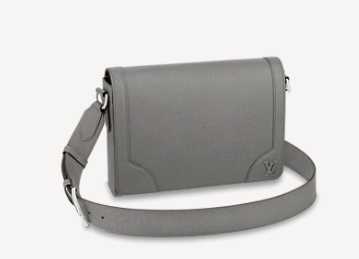 Louis Vuitton Outlet NEW FLAP MESSENGER M30807 gray