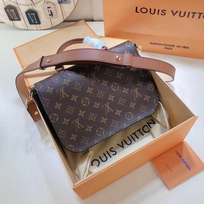 Louis Vuitton Outlet Monogram Canvas Original Leather VAUGIRARD M44354 black