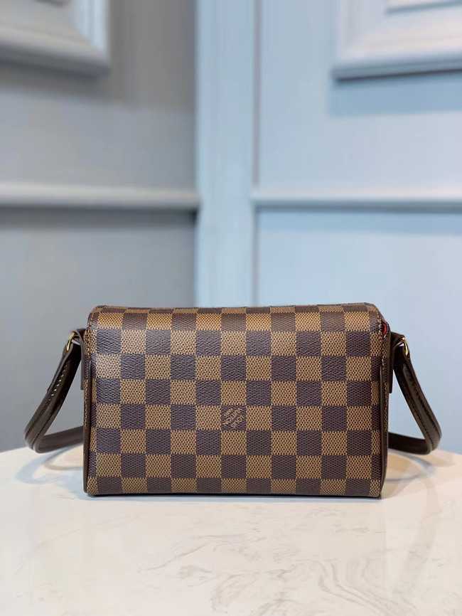 Louis Vuitton Outlet original leather Damier Ebene Canvas M41966