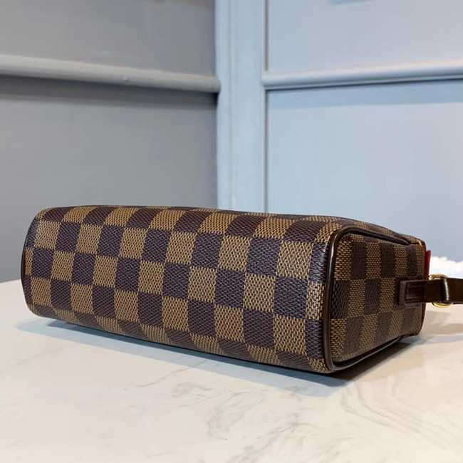 Louis Vuitton Outlet original leather Damier Ebene Canvas M41966