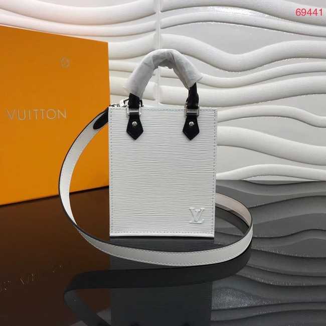 Louis Vuitton Outlet Original PETIT SAC PLAT M69441 white