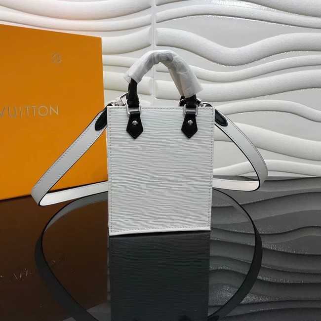 Louis Vuitton Outlet Original PETIT SAC PLAT M69441 white