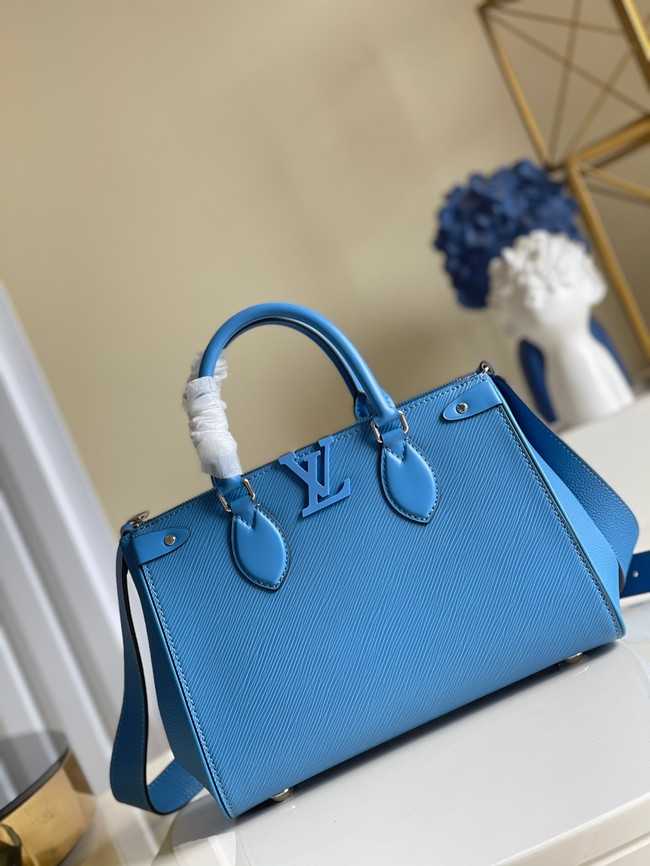 Louis Vuitton Outlet Epi Leather original M57680 Bleuet Blue