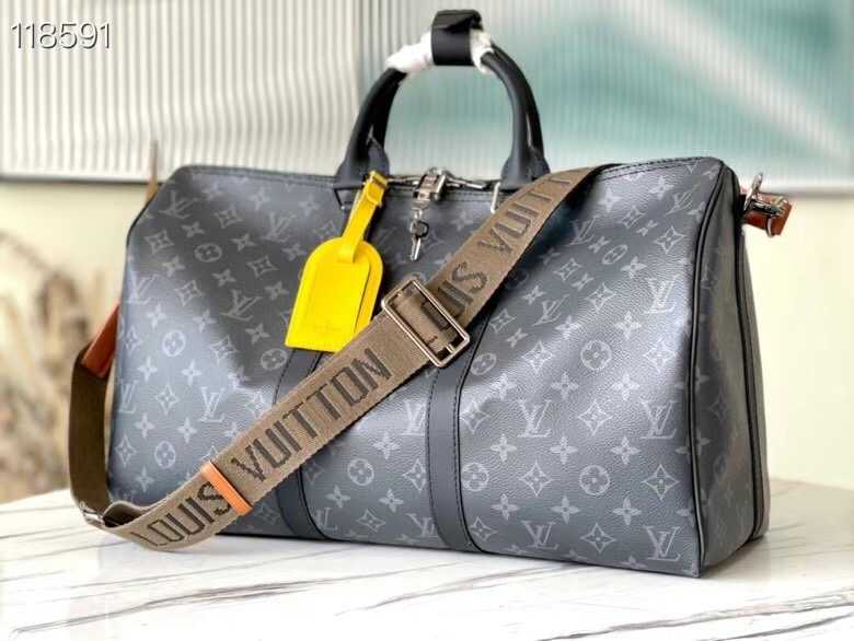 Louis Vuitton Outlet KEEPALL BANDOULIERE 45 M40569 black