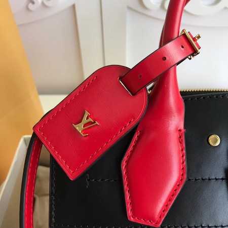 Louis Vuitton Outlet Original Leather CITY STEAMER M53802 Red&Black&Blu