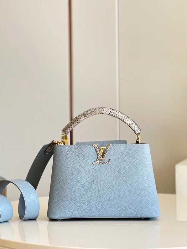 Louis Vuitton Outlet CAPUCINES PM M97980 light blue