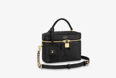 Louis Vuitton Outlet Original VANITY PM M45598 black