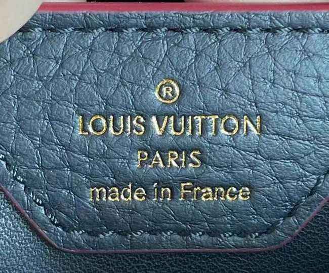 Louis Vuitton Outlet CAPUCINES Original Leather PM M48865 black