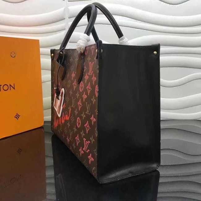 Louis Vuitton Outlet Onthego medium tote bag M45039 black