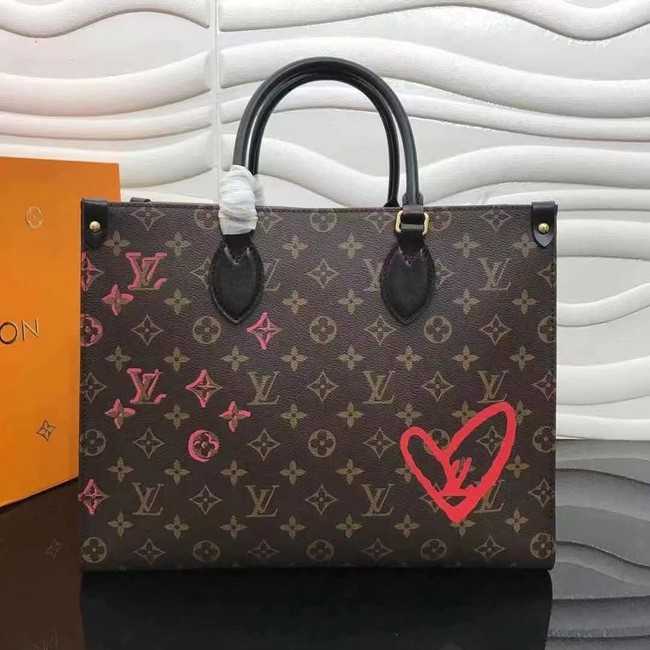 Louis Vuitton Outlet Onthego medium tote bag M45039 black