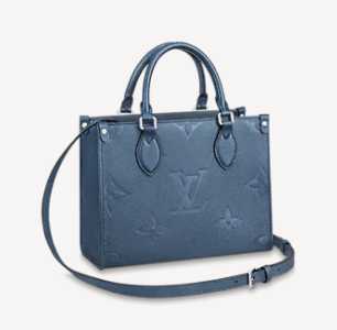 Louis Vuitton Outlet ONTHEGO PM M58956 Navy Nacre