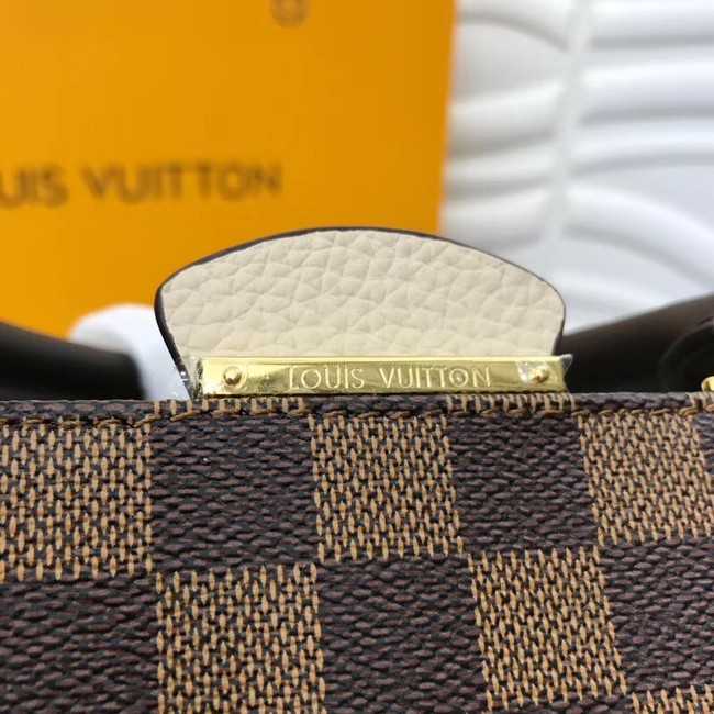 Louis Vuitton Outlet Original Damier Ebene Canvas M41674 cream