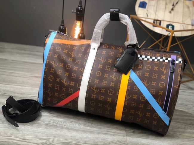 Louis Vuitton Outlet KEEPALL BANDOULIERE 50 travel bag M55819