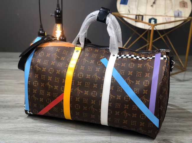 Louis Vuitton Outlet KEEPALL BANDOULIERE 50 travel bag M55819