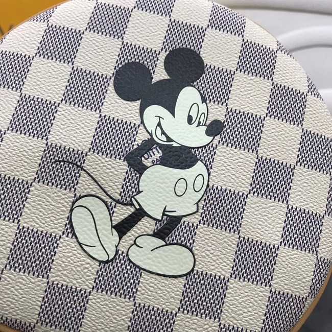 Louis Vuitton Outlet Damier Azur Canvas BOITE CHAPEAU SOUPLE Disney x Mickey Mouse 40333