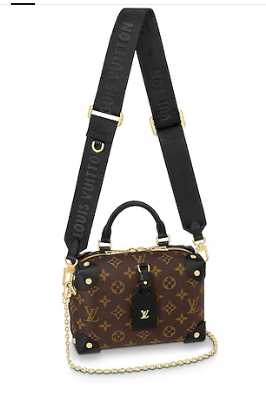 Louis Vuitton Outlet original leather PETITE MALLE SOUPLE M45531 black