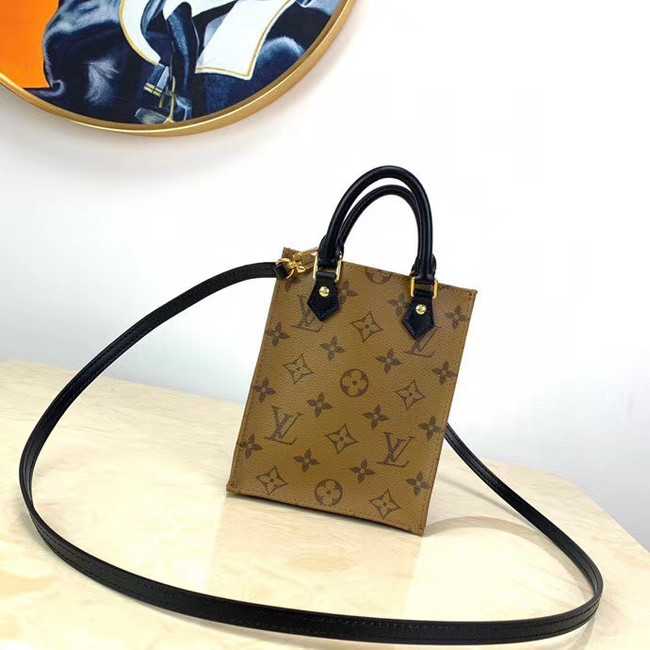 Louis Vuitton Outlet Original PETIT SAC PLAT Monogram Canvas M69442