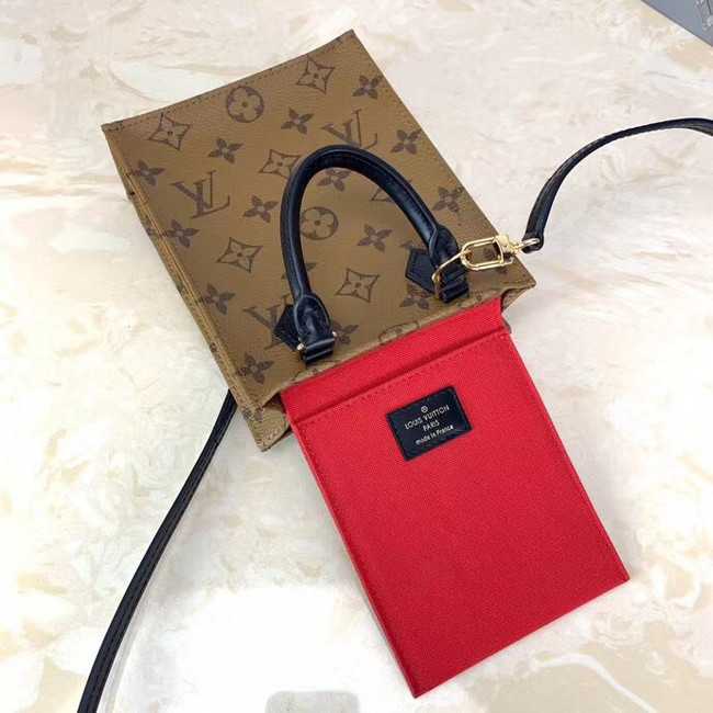 Louis Vuitton Outlet Original PETIT SAC PLAT Monogram Canvas M69442