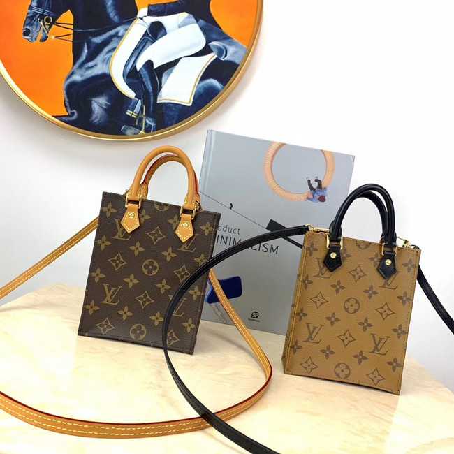 Louis Vuitton Outlet Original PETIT SAC PLAT Monogram Canvas M69442