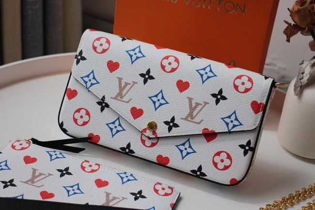 Louis Vuitton Outlet FELICIE POCHETTE M61276 white