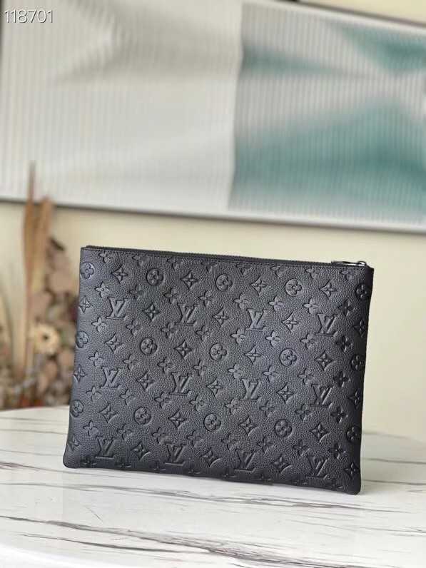 Louis Vuitton Outlet Original Monogram Empreinte POCHETTE M67461 black