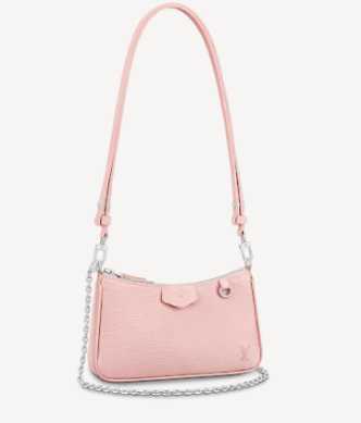 Louis Vuitton Outlet Original EASY POUCH ON STRAP M80479 Rose Ballerine Pink